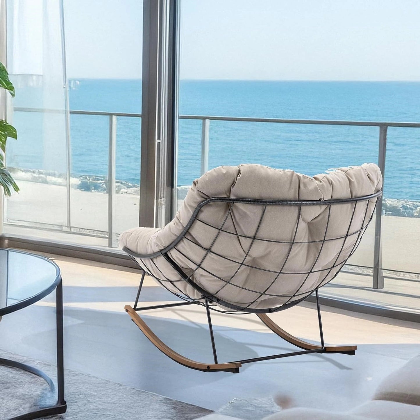 Embrace Relaxation – Comfort-Designed Rocking Lounge Chair