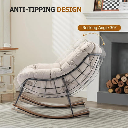 Embrace Relaxation – Comfort-Designed Rocking Lounge Chair